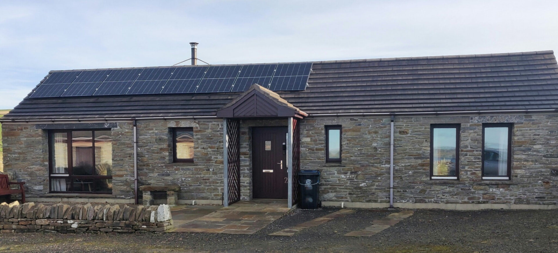 2 Aglath stone holiday cottage in Stenness, Orkney